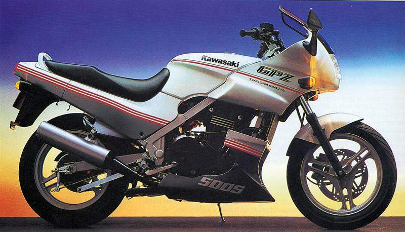 Фотография мотоцикла Kawasaki EX 500R Ninja 1987