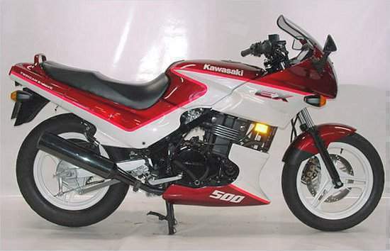 Мотоцикл Kawasaki EX 500R Ninja 1990 фото
