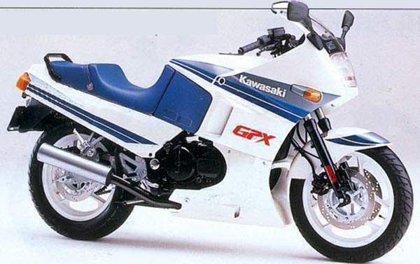Мотоцикл Kawasaki GPX 400R 1987 фото