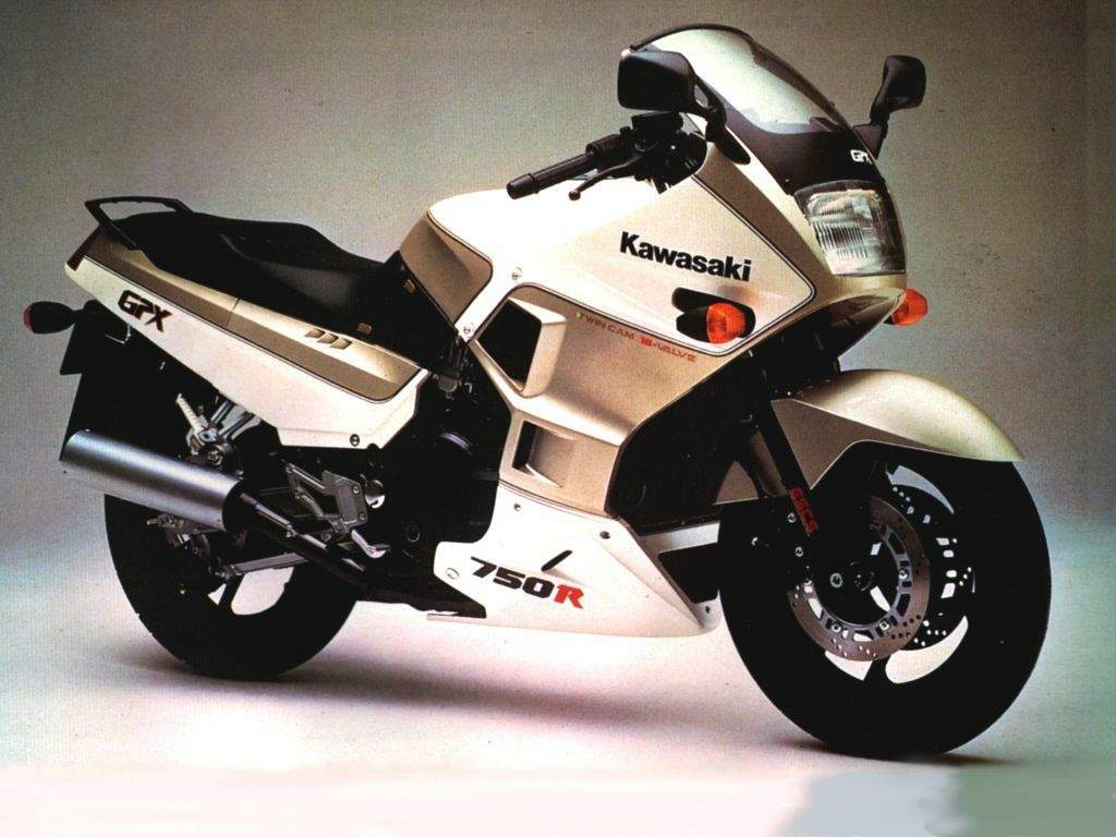 Мотоцикл Kawasaki GPX 750R 1989 фото