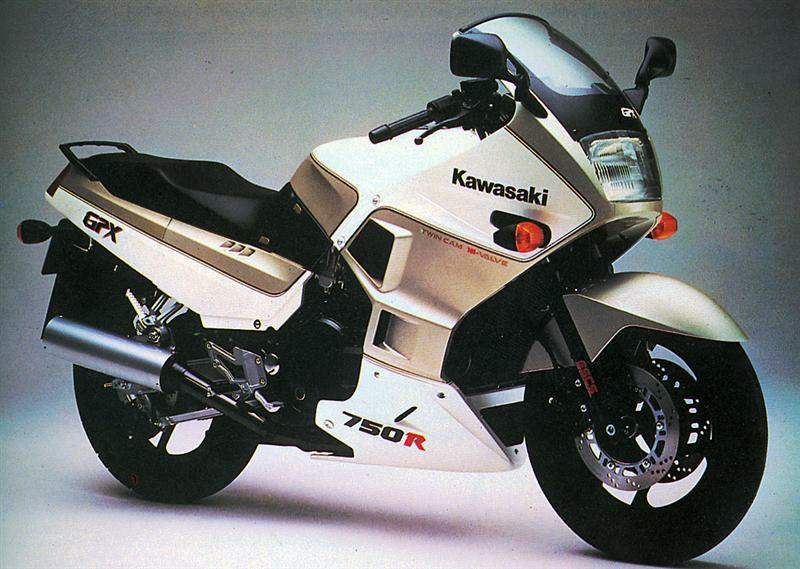 Мотоцикл Kawasaki GPX 750R 1990