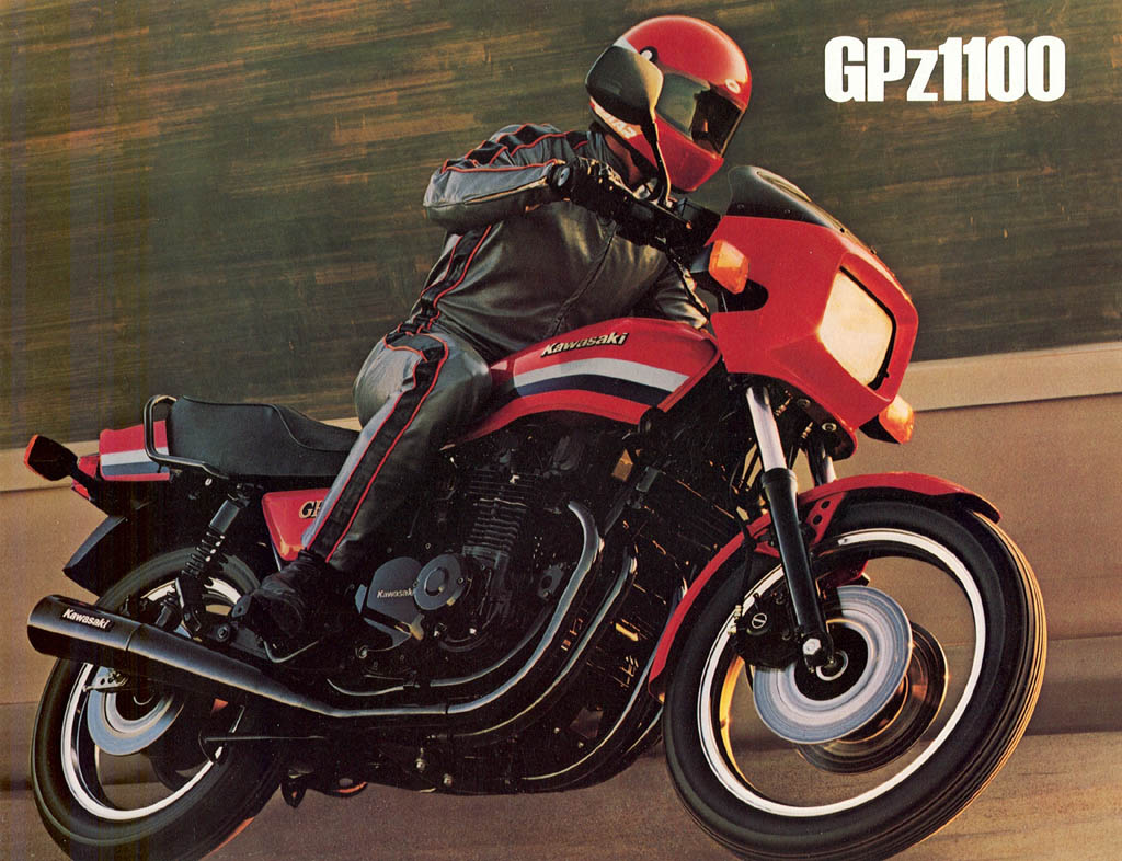 Мотоцикл Kawasaki GPZ 1000 1982