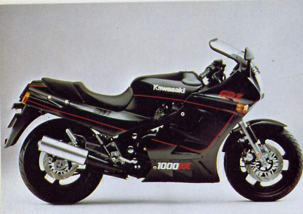 Мотоцикл Kawasaki GPz 1000RX 1987