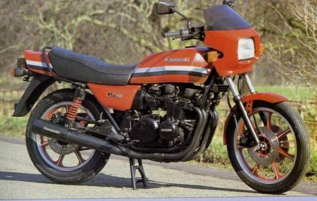 Мотоцикл Kawasaki GPz 1100 1982