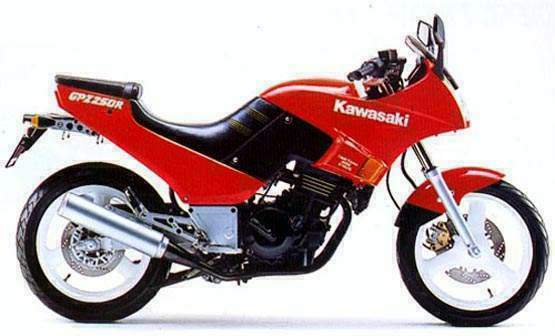 Мотоцикл Kawasaki GPz 250R 1986