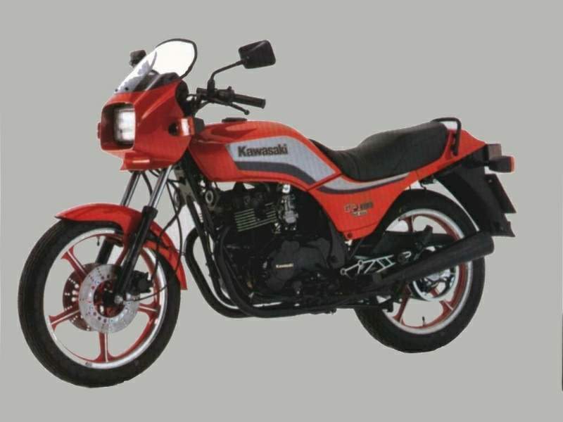 Мотоцикл Kawasaki GPz 305 Belt Drive 1983