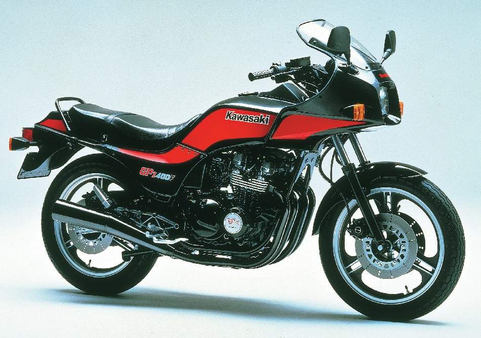Мотоцикл Kawasaki GPz 400F 1984