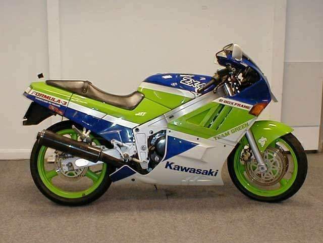 Мотоцикл Kawasaki GPz 400R F3 1988