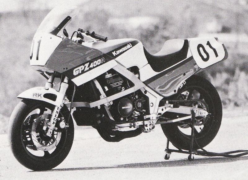 Мотоцикл Kawasaki GPz 400R F3 1988