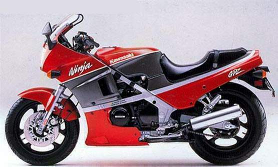Мотоцикл Kawasaki GPz 400R 1988