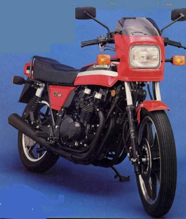 Мотоцикл Kawasaki GPz 550 1983 фото