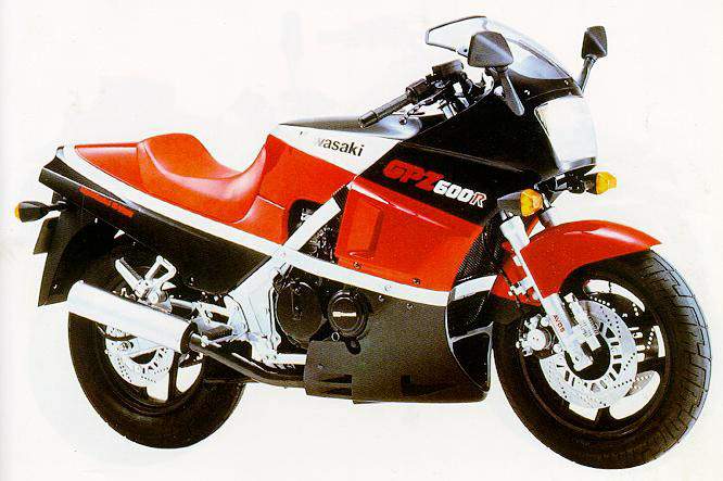 Мотоцикл Kawasaki GPz 600R Ninja 1985 фото