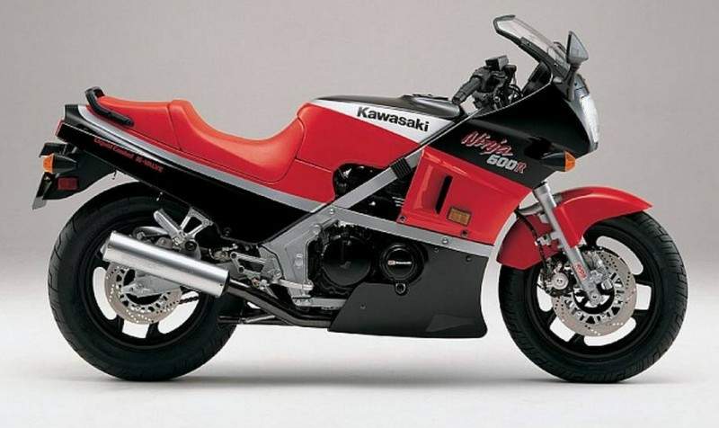 Мотоцикл Kawasaki GPz 600R Ninja 1985 фото