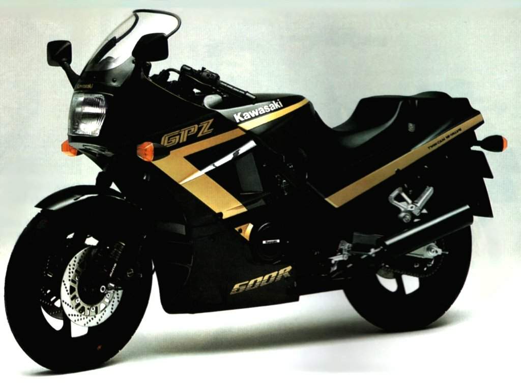 Мотоцикл Kawasaki GPz 600R Ninja 1987