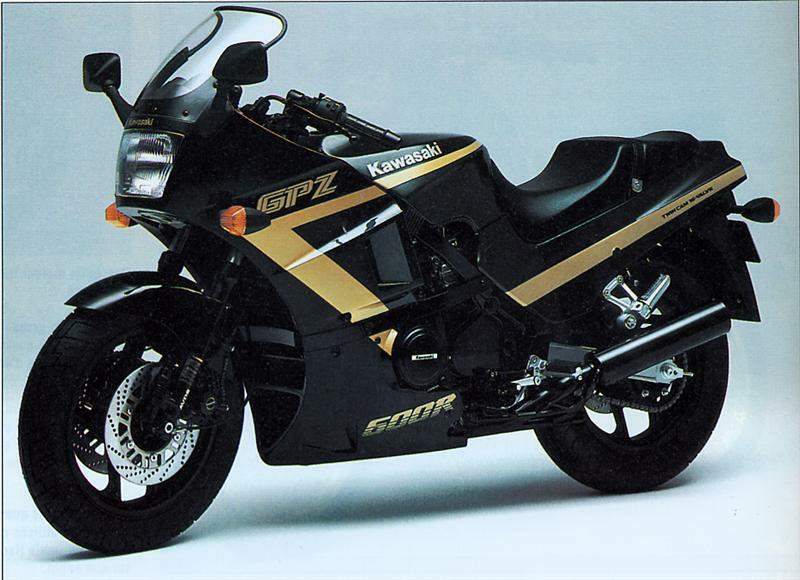 Мотоцикл Kawasaki GPz 600R Ninja 1989