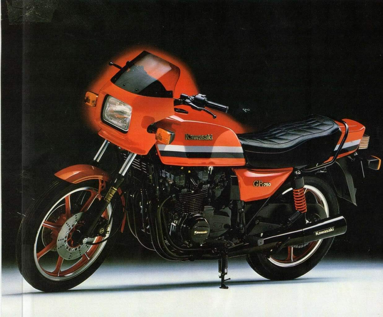Мотоцикл Kawasaki GPz 750 1982