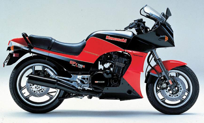 Мотоцикл Kawasaki GPz 750R 1984