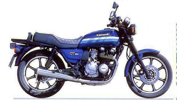 Мотоцикл Kawasaki GT 550 1983 фото
