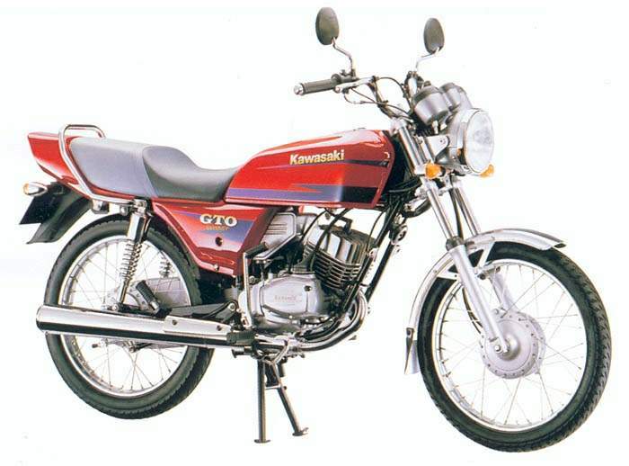Мотоцикл Kawasaki GTO 125 1986 фото