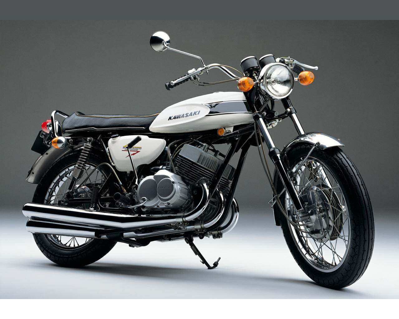 Мотоцикл Kawasaki H1 500 Mach III 1970 фото