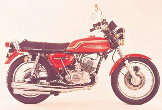 Мотоцикл Kawasaki H1 500 Mach III 1972 фото