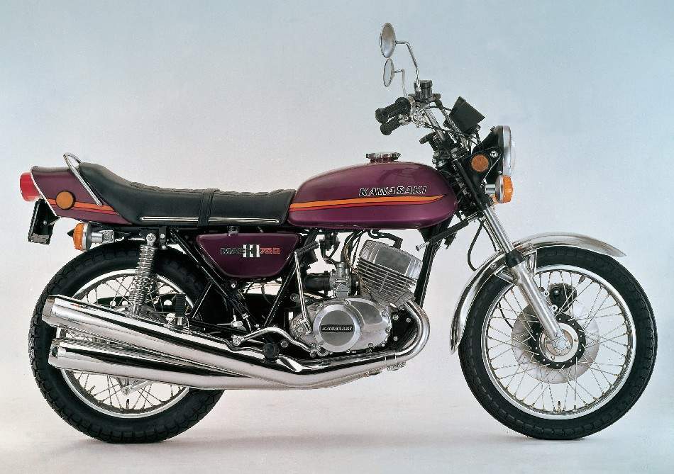 Мотоцикл Kawasaki H2 750 Mach IV 1973