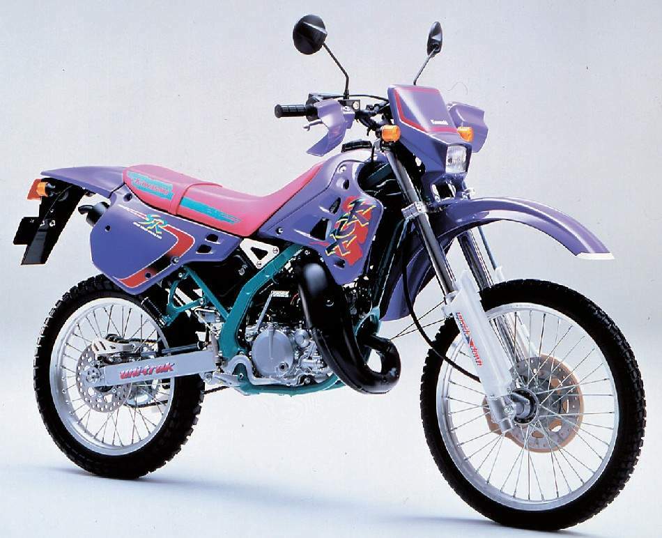 Мотоцикл Kawasaki KDX 12 5 1990