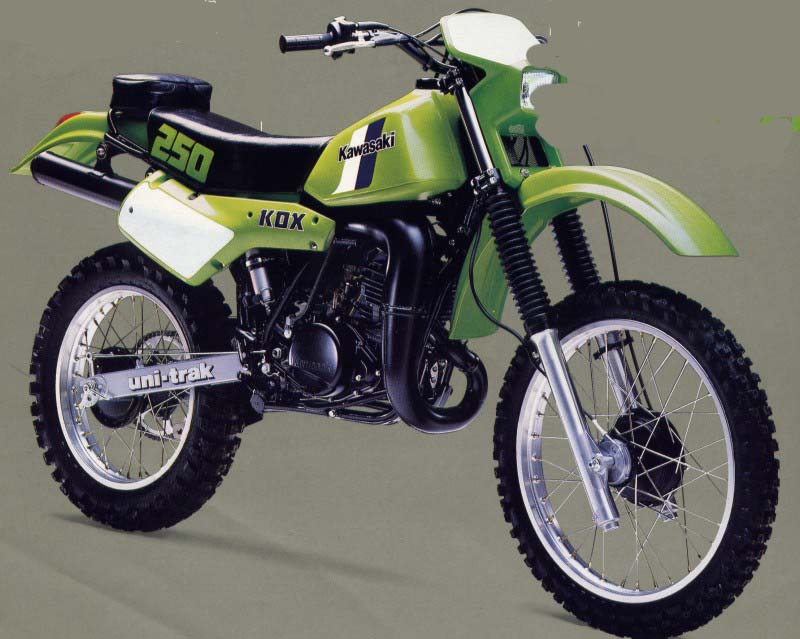 Мотоцикл Kawasaki KDX 250 1983