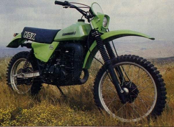 Фотография мотоцикла Kawasaki KDX 400 1979