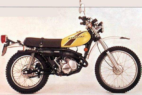 Мотоцикл Kawasaki KE 125 1975