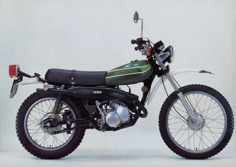 Мотоцикл Kawasaki KE 125 1979