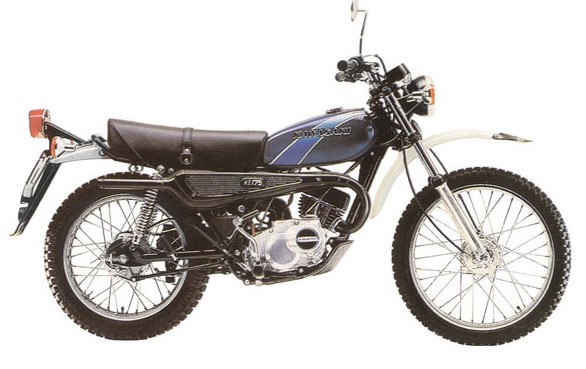 Мотоцикл Kawasaki KE 175 1978