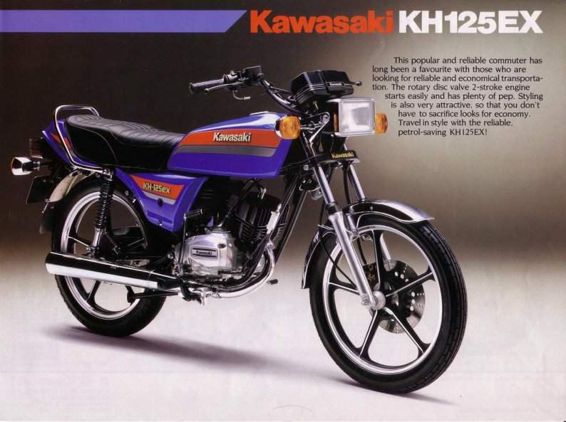 Мотоцикл Kawasaki KH 125FX 1982
