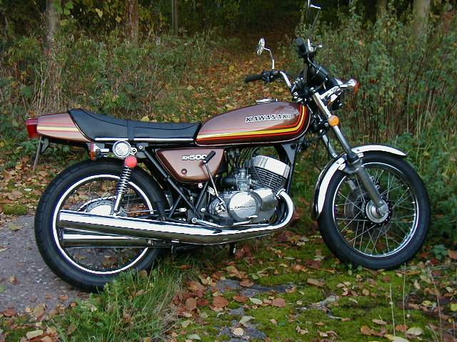 Мотоцикл Kawasaki KH 500 1977