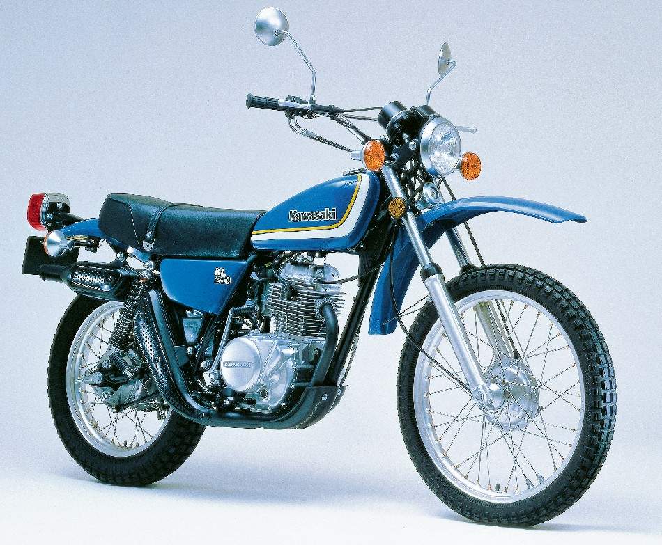 Мотоцикл Kawasaki KL250 1978