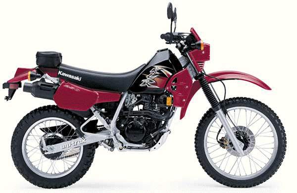 Мотоцикл Kawasaki KLR 250 1991