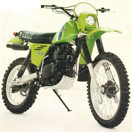 Мотоцикл Kawasaki KLX 250 1981