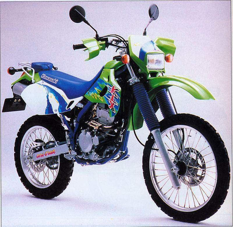 Мотоцикл Kawasaki KLX 250R 1993 фото
