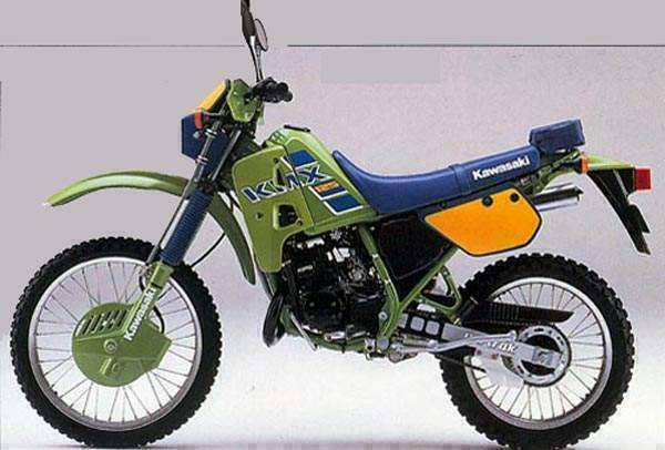 Мотоцикл Kawasaki KMX 125 1991 фото