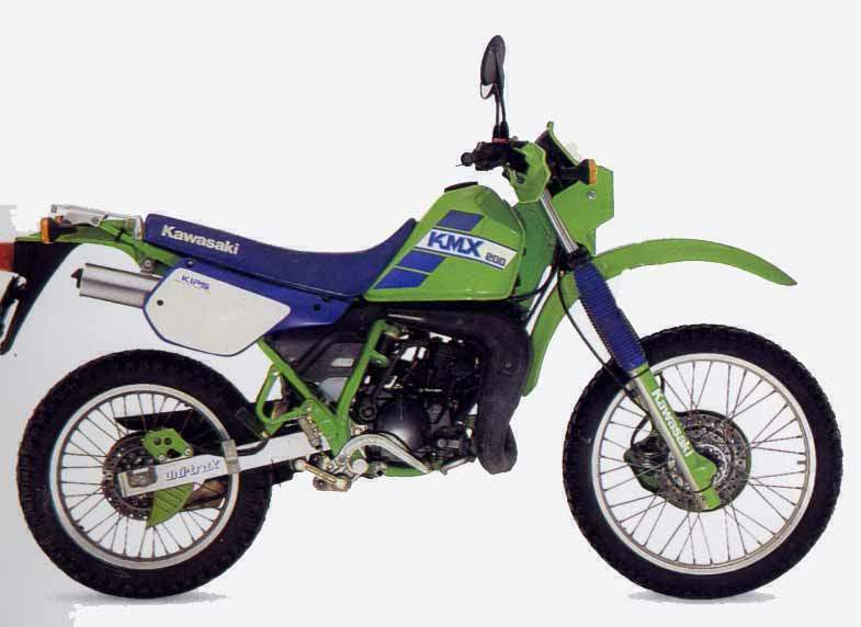 Мотоцикл Kawasaki KMX 200 1988 фото