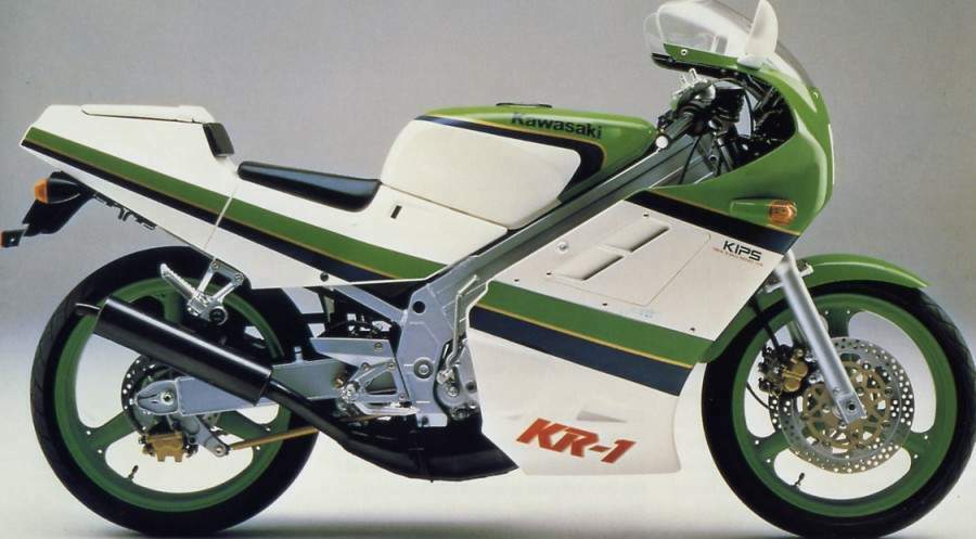 Мотоцикл Kawasaki KR-1 1988 фото