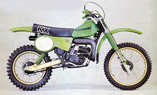 Мотоцикл Kawasaki KX 125 1978