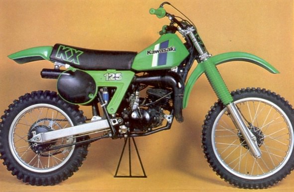 Мотоцикл Kawasaki KX 125 1981