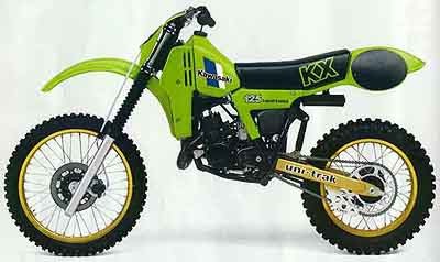 Мотоцикл Kawasaki KX 125 1983