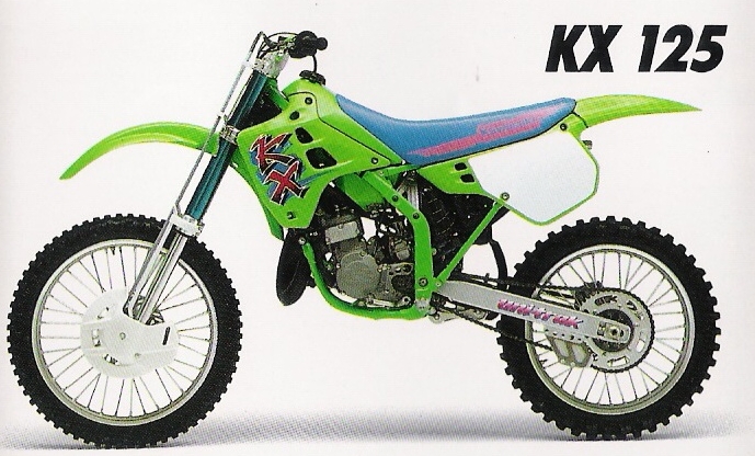 Мотоцикл Kawasaki KX 125 1991