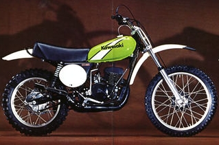 Мотоцикл Kawasaki KX 250 1975