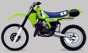 Мотоцикл Kawasaki KX 250 1984