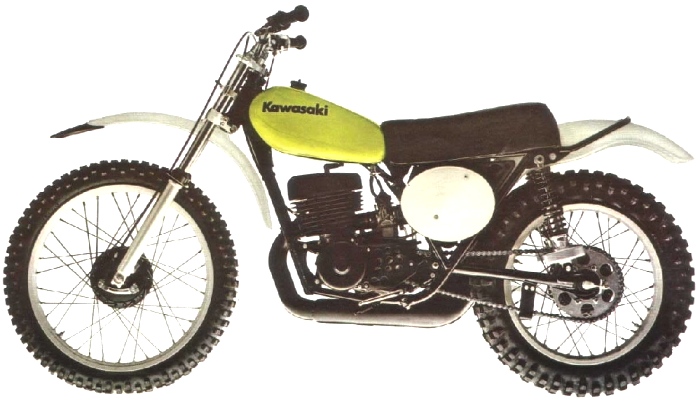 Мотоцикл Kawasaki KX 450 1974