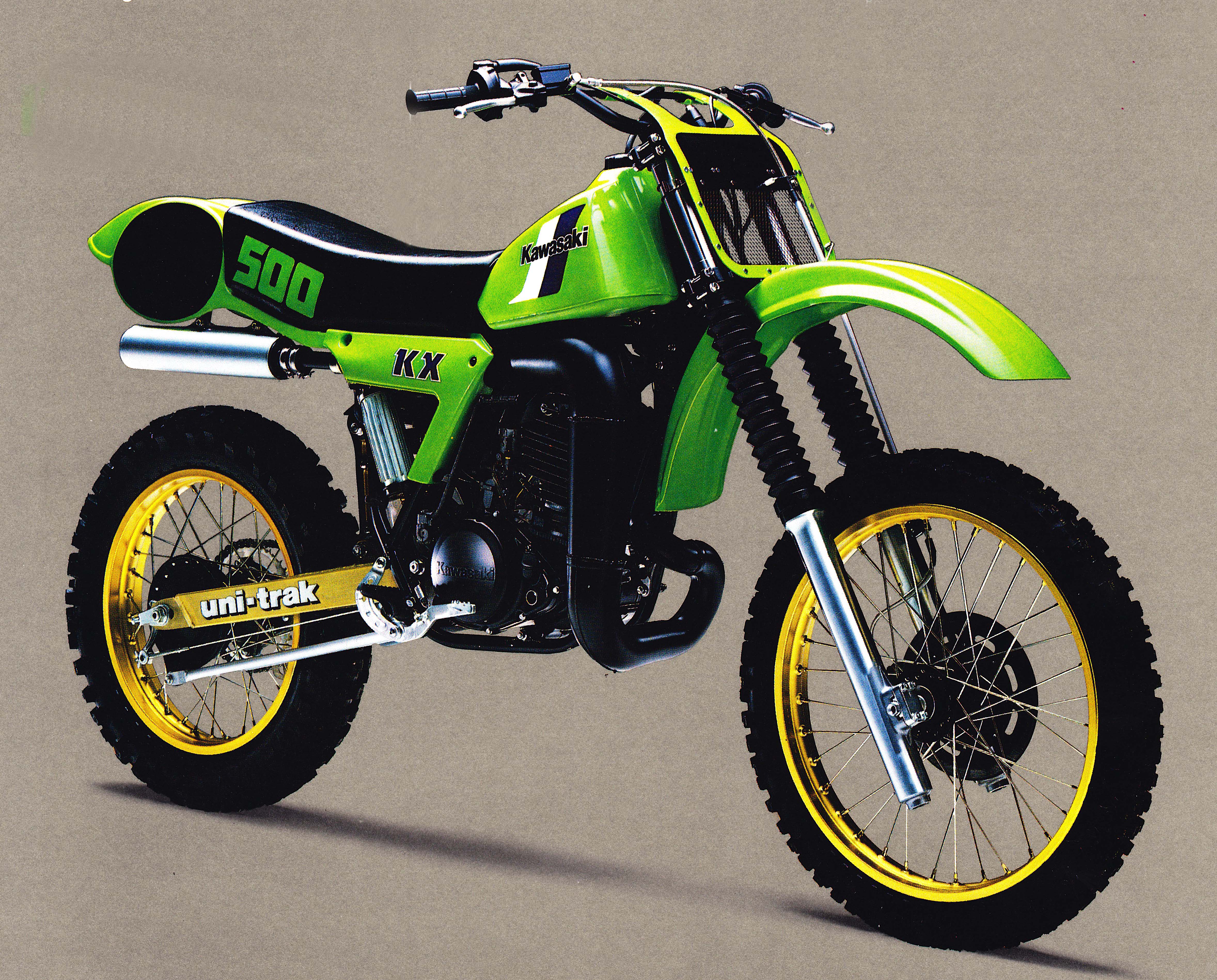 Мотоцикл Kawasaki KX 500 1983