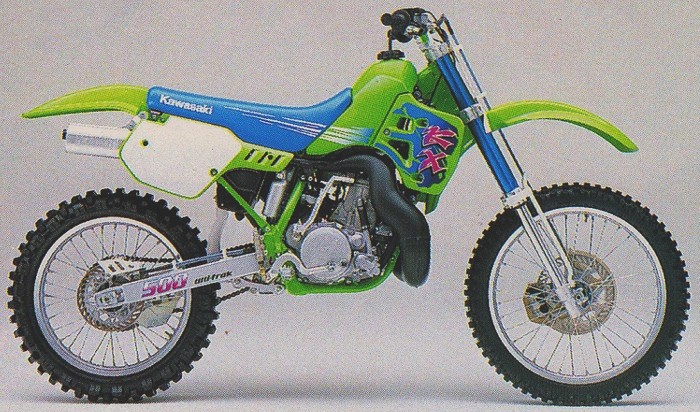 Мотоцикл Kawasaki KX 500 1992